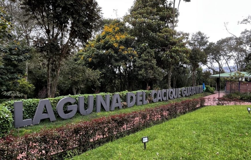 Guatavita. The Offering Raft Lagoon